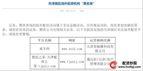 网上股票配资开户_证监局打击非法配资_场外配资黑名单